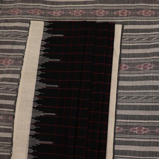 Handloom Sambalpuri Cotton Ikkat Saree Handloom Saree_Cotton Priyadarshini Handloom 