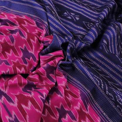 Handloom Sambalpuri Cotton Ikkat Saree Handloom Saree_Cotton Priyadarshini Handloom 