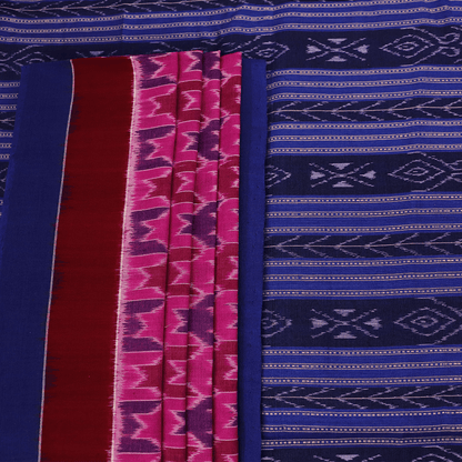 Handloom Sambalpuri Cotton Ikkat Saree Handloom Saree_Cotton Priyadarshini Handloom 