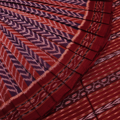 Handloom Sambalpuri Cotton Ikkat Saree Handloom Saree_Cotton Priyadarshini Handloom 