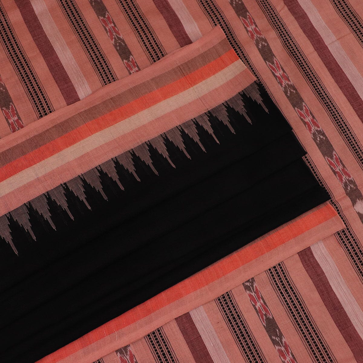 Handloom Sambalpuri Cotton Ikkat Saree Handloom Saree_Cotton Priyadarshini Handloom 