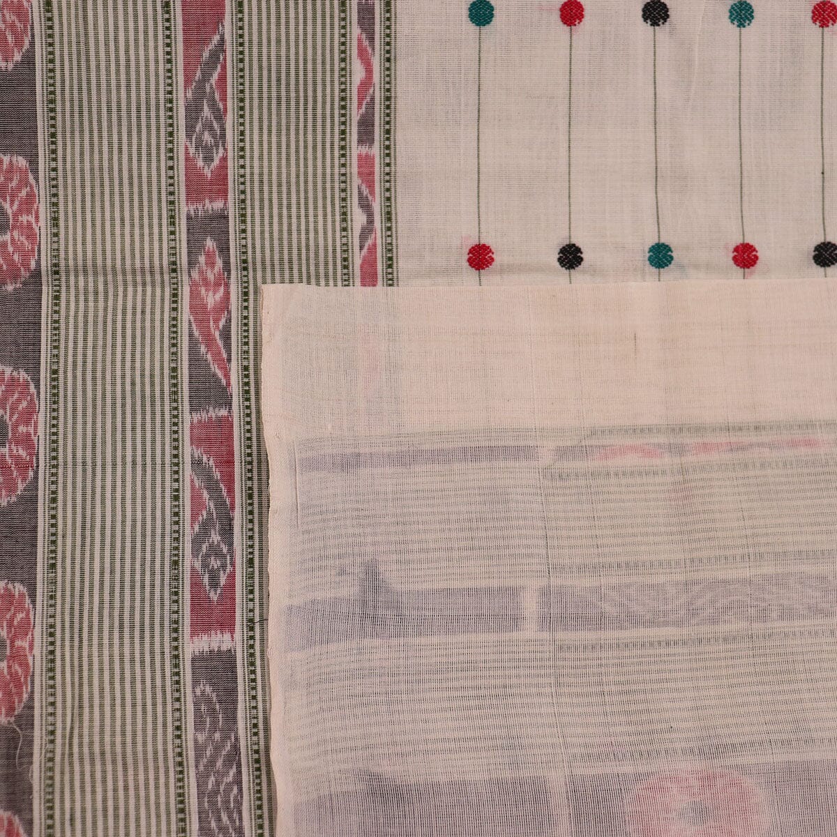 Handloom Sambalpuri Cotton Ikkat Saree Handloom Saree_Cotton Priyadarshini Handloom 