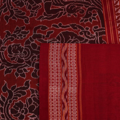 Handloom Sambalpuri Cotton Ikkat Saree Handloom Saree_Cotton Priyadarshini Handloom 