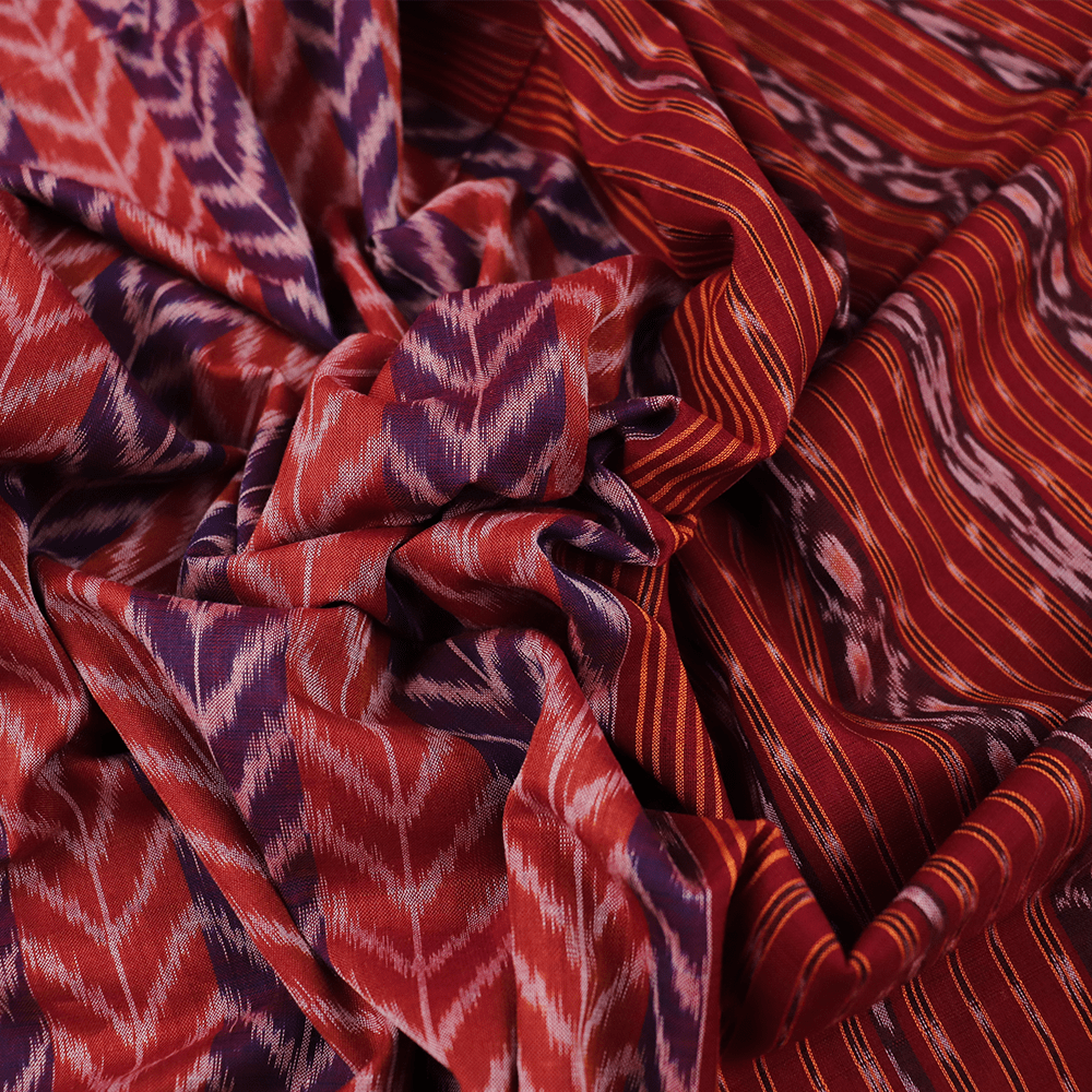 Handloom Sambalpuri Cotton Ikkat Saree Handloom Saree_Cotton Priyadarshini Handloom 