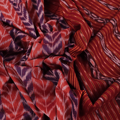 Handloom Sambalpuri Cotton Ikkat Saree Handloom Saree_Cotton Priyadarshini Handloom 