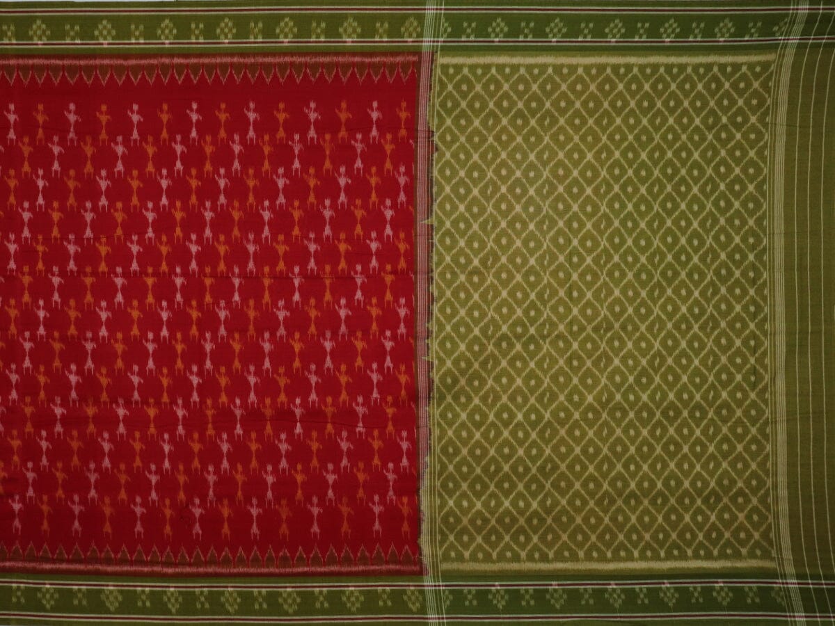 Handloom Sambalpuri Cotton Ikkat Saree Handloom Saree_Cotton Priyadarshini Handloom 
