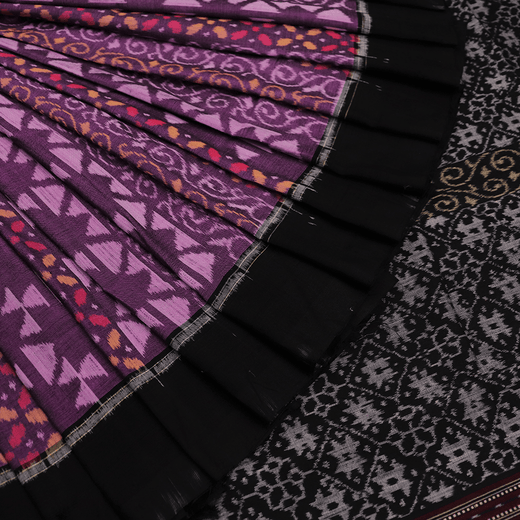 Handloom Sambalpuri Cotton Ikkat  Saree