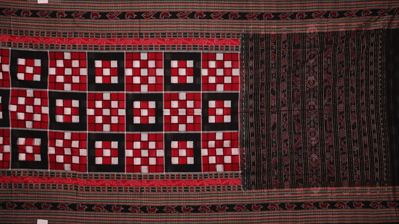 Handloom Sambalpuri Cotton Ikkat Saree Handloom Saree_Cotton Priyadarshini Handloom 