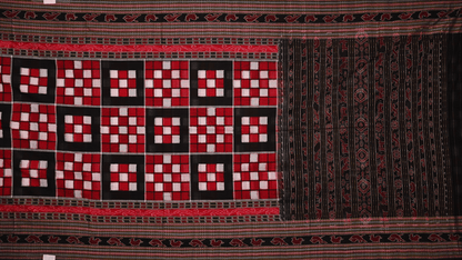 Handloom Sambalpuri Cotton Ikkat Saree Handloom Saree_Cotton Priyadarshini Handloom 