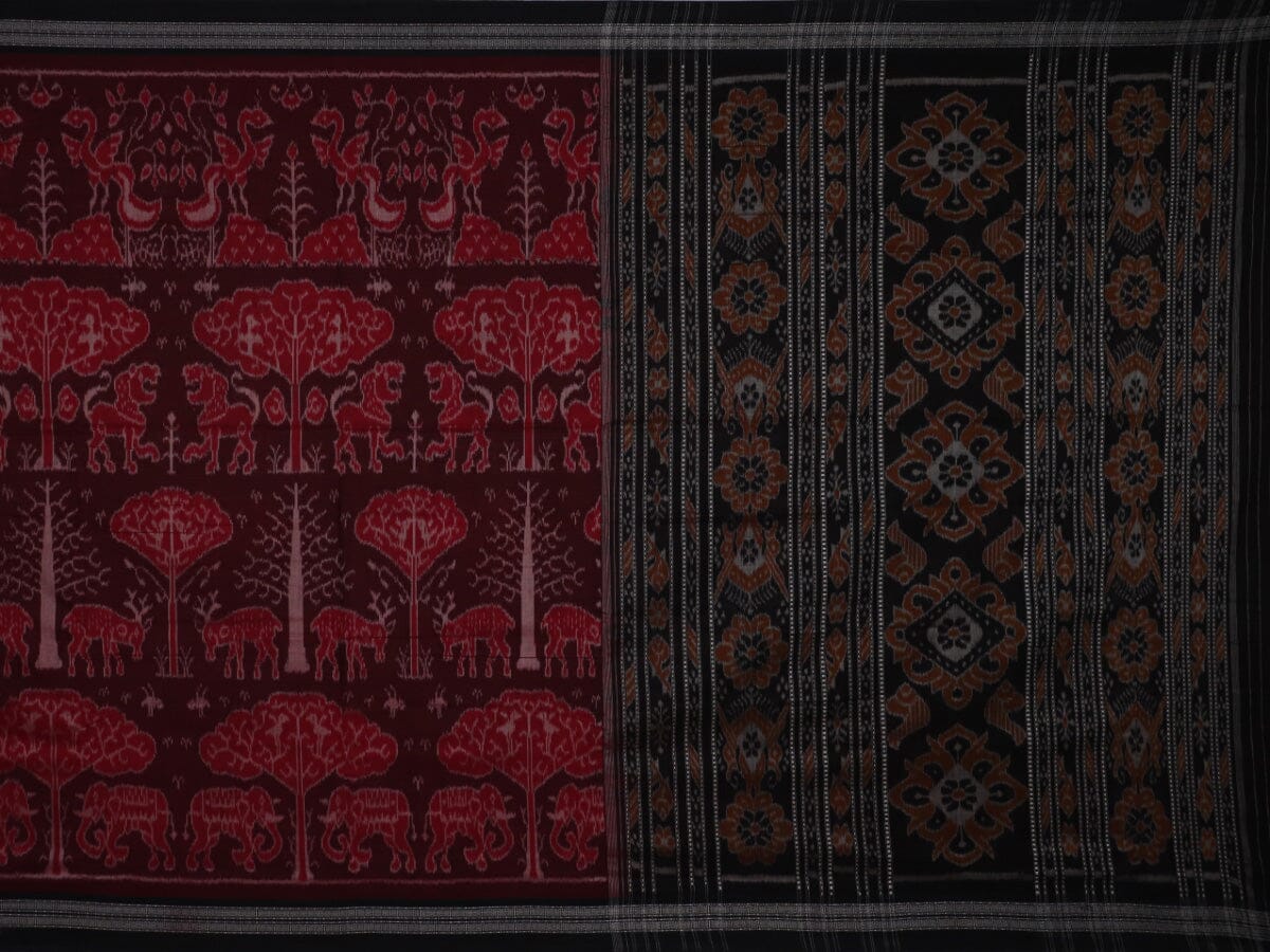 Handloom Sambalpuri Cotton Ikkat Saree Handloom Saree_Cotton Priyadarshini Handloom 