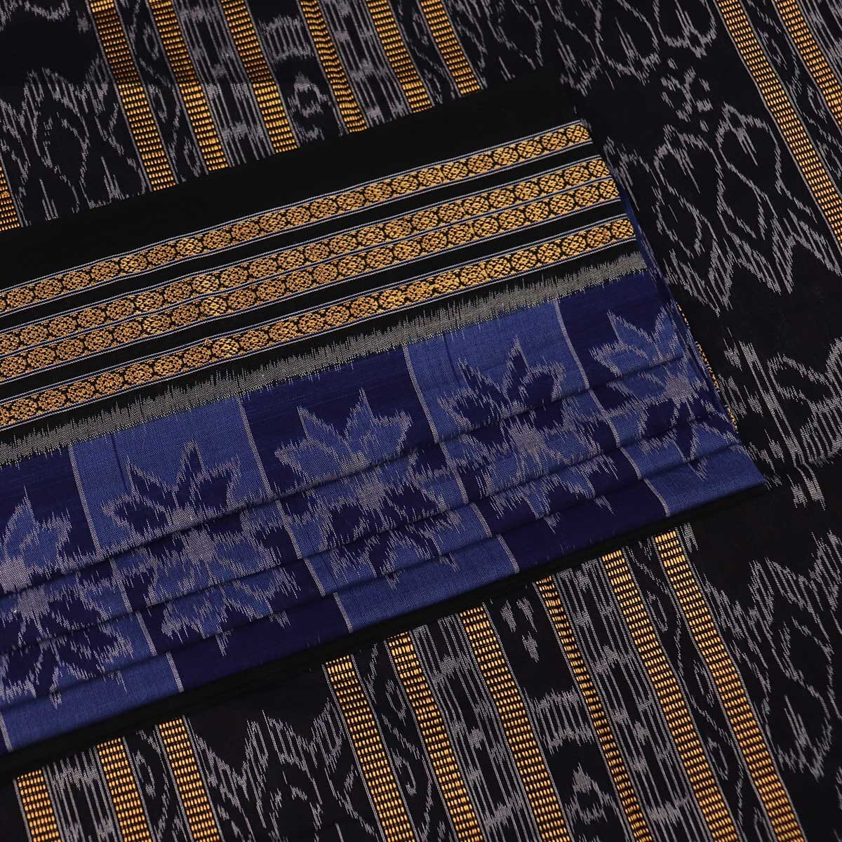 Handloom Sambalpuri Cotton Ikkat Saree Handloom Saree_Cotton Priyadarshini Handloom 