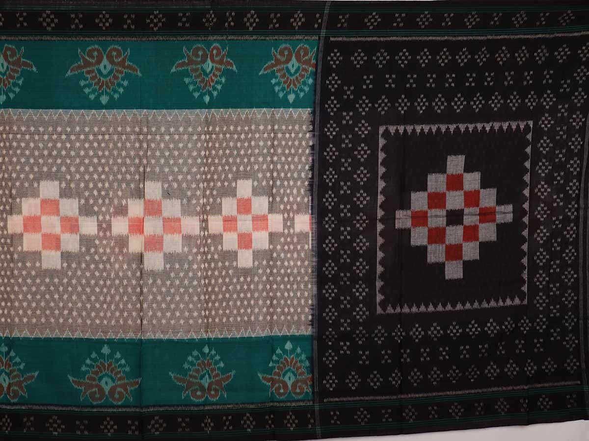 Handloom Sambalpuri Cotton Ikkat Saree Handloom Saree_Cotton Priyadarshini Handloom 