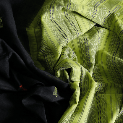 Handloom Sambalpuri Cotton Ikkat Saree Handloom Saree_Cotton Priyadarshini Handloom 