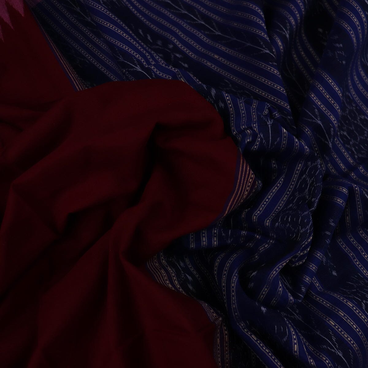 Handloom Sambalpuri Cotton Ikkat Saree Handloom Saree_Cotton Priyadarshini Handloom 