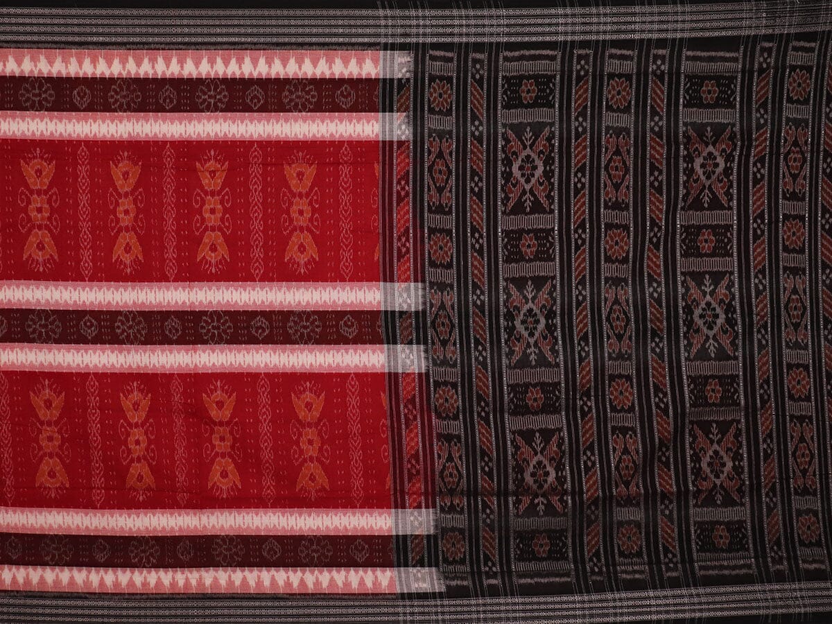 Handloom Sambalpuri Cotton Ikkat Saree Handloom Saree_Cotton Priyadarshini Handloom 