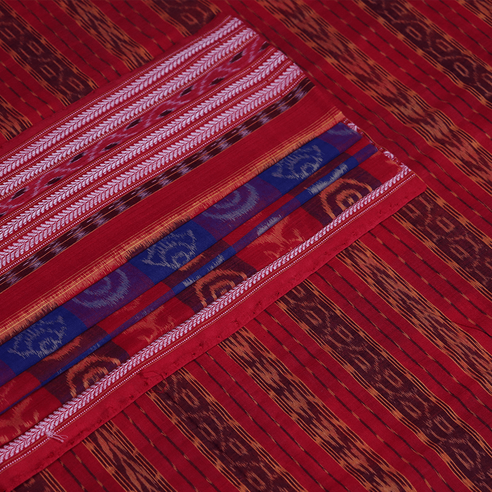 Handloom Sambalpuri Cotton Ikkat Saree Handloom Saree_Cotton Priyadarshini Handloom 