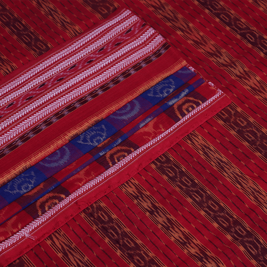 Handloom Sambalpuri Cotton Ikkat Saree Handloom Saree_Cotton Priyadarshini Handloom 