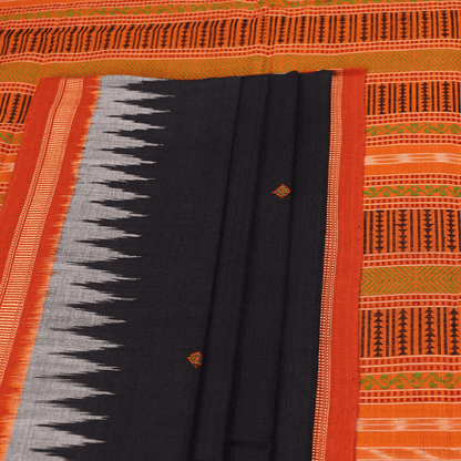 Handloom Sambalpuri Cotton Ikkat Saree Handloom Saree_Cotton Priyadarshini Handloom 