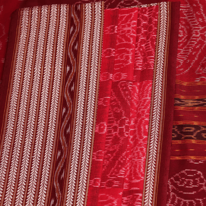 Handloom Sambalpuri Cotton Ikkat Saree Handloom Saree_Cotton Priyadarshini Handloom 