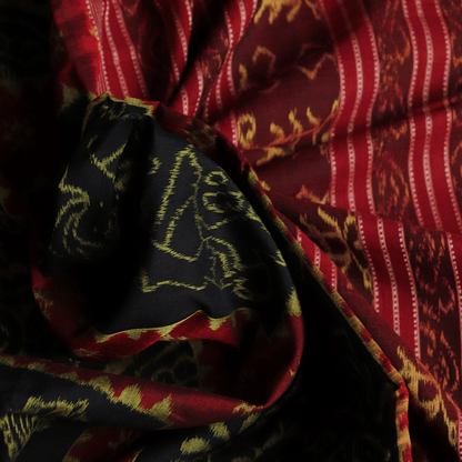 Handloom Sambalpuri Cotton Ikkat Saree Handloom Saree_Cotton Priyadarshini Handloom 