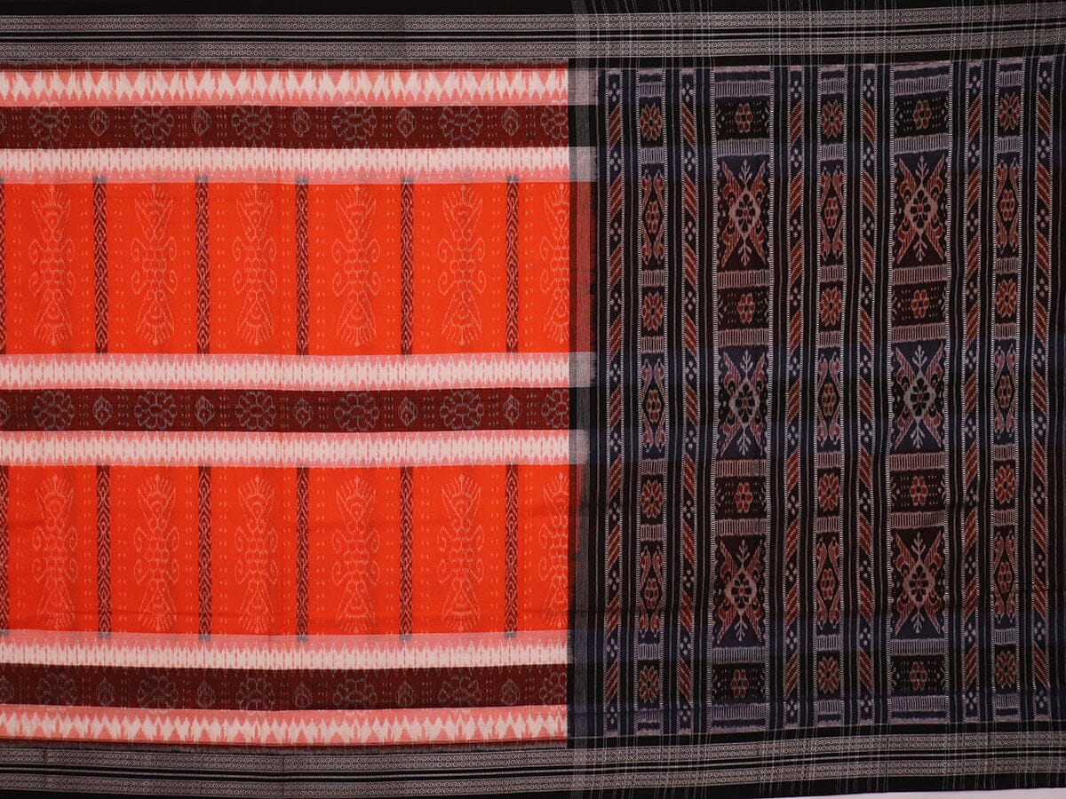 Handloom Sambalpuri Cotton Ikkat Saree Handloom Saree_Cotton Priyadarshini Handloom 