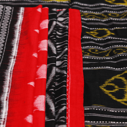 Handloom Sambalpuri Cotton Ikkat Saree Handloom Saree_Cotton Priyadarshini Handloom 