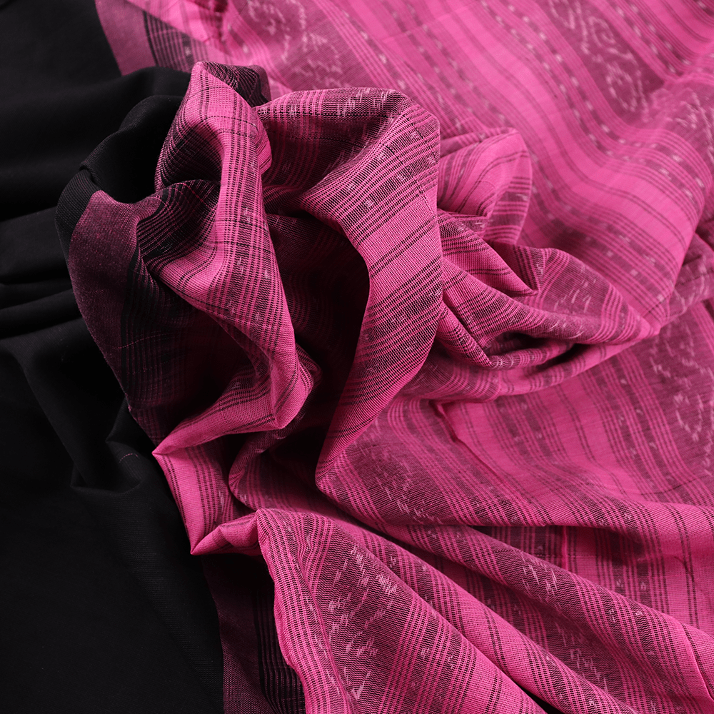Handloom Sambalpuri Cotton Ikkat Saree Handloom Saree_Cotton Priyadarshini Handloom 