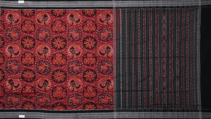 Handloom Sambalpuri Cotton Ikkat Saree Handloom Saree_Cotton Priyadarshini Handloom 