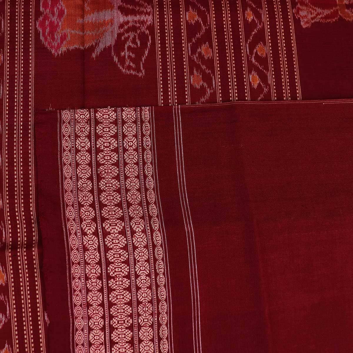 Handloom Sambalpuri Cotton Ikkat Saree Handloom Saree_Cotton Priyadarshini Handloom 