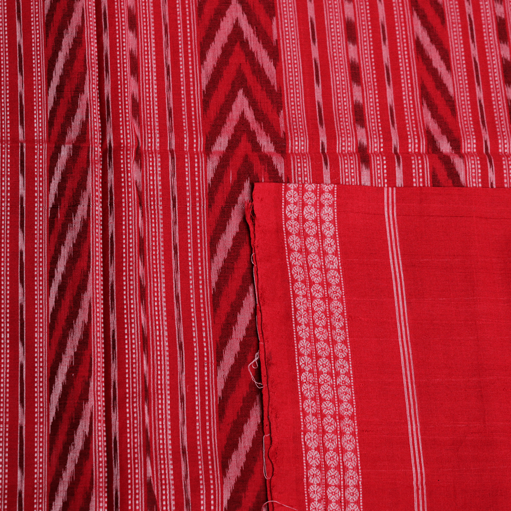 Handloom Sambalpuri Cotton Ikkat Saree Handloom Saree_Cotton Priyadarshini Handloom 