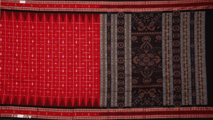 Handloom Sambalpuri Cotton Ikkat Saree Handloom Saree_Cotton Priyadarshini Handloom 