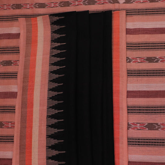 Handloom Sambalpuri Cotton Ikkat Saree Handloom Saree_Cotton Priyadarshini Handloom 