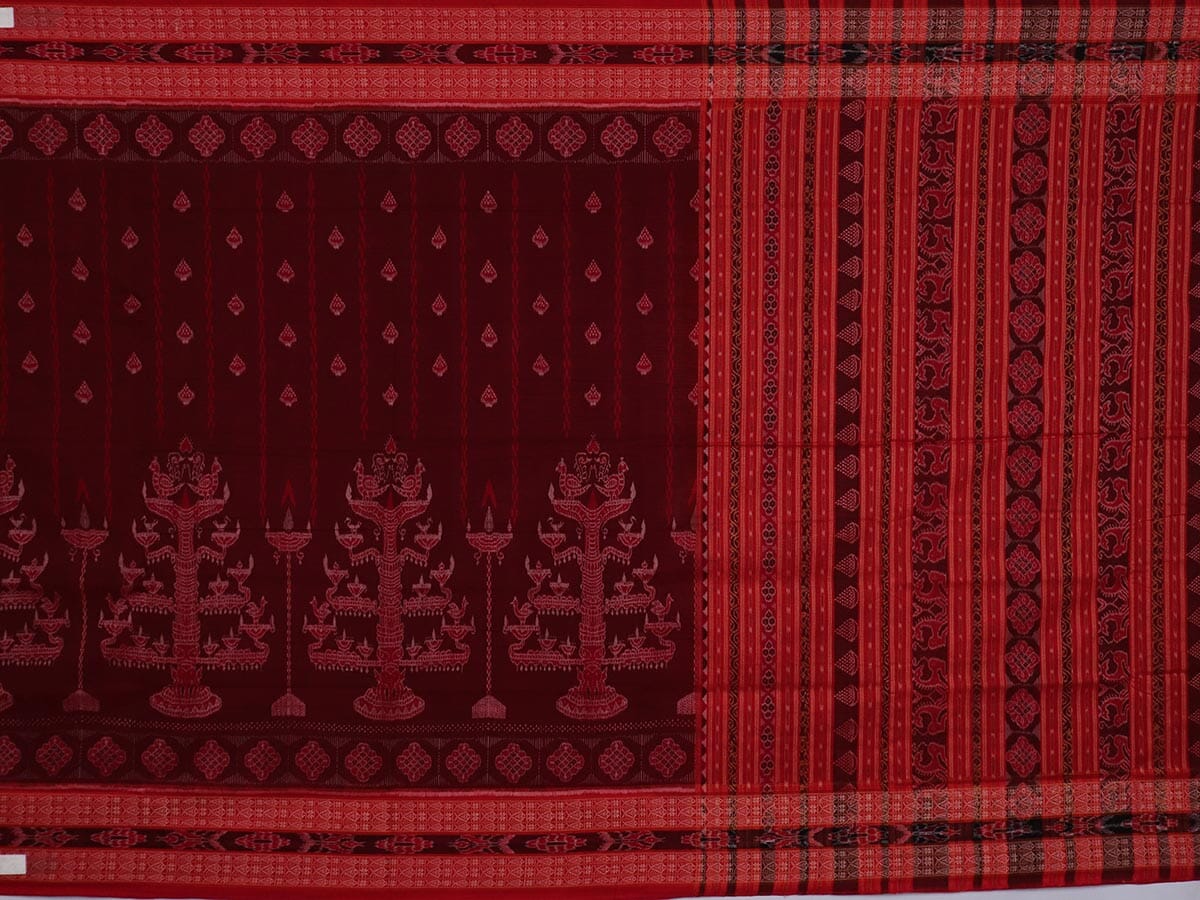 Handloom Sambalpuri Cotton Ikkat Saree Handloom Saree_Cotton Priyadarshini Handloom 