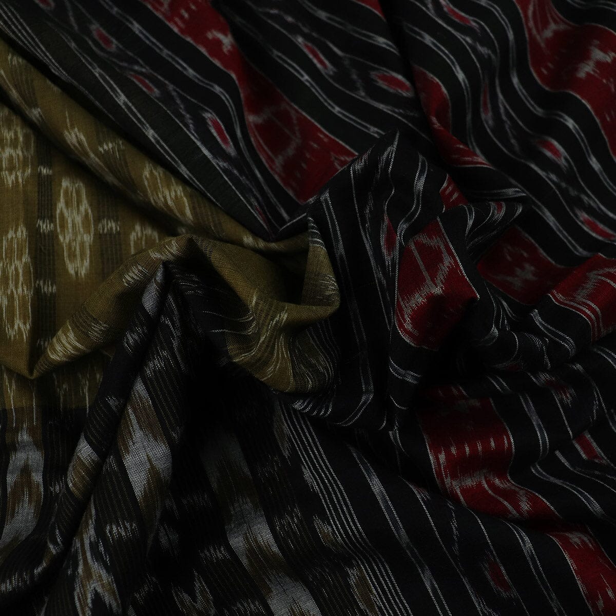 Handloom Sambalpuri Cotton Ikkat Saree Handloom Saree_Cotton Priyadarshini Handloom 