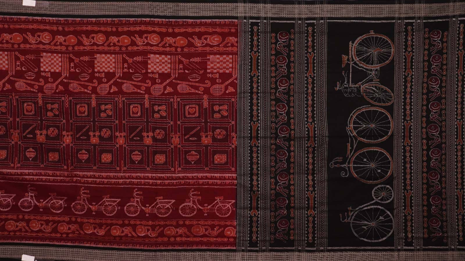 Handloom Sambalpuri Cotton Ikkat Saree Handloom Saree_Cotton Priyadarshini Handloom 