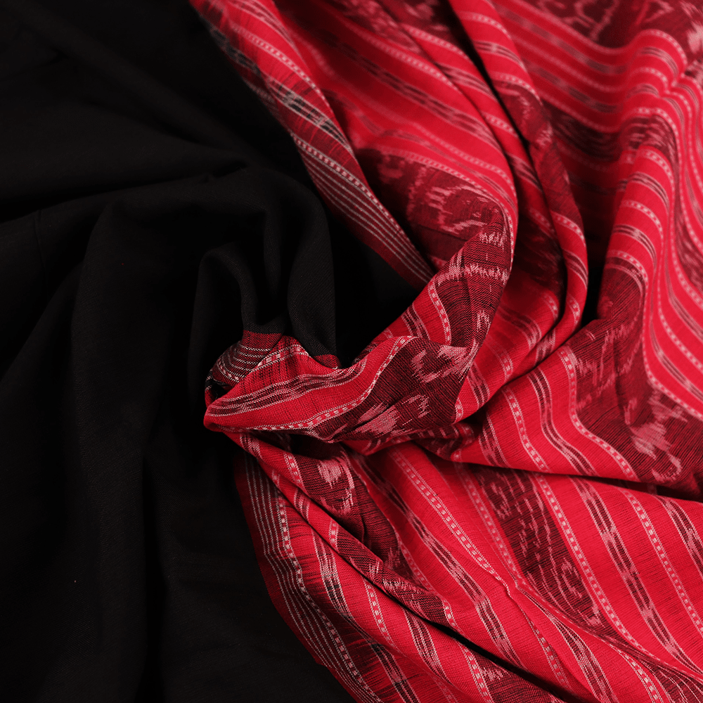Handloom Sambalpuri Cotton Ikkat Saree Handloom Saree_Cotton Priyadarshini Handloom 