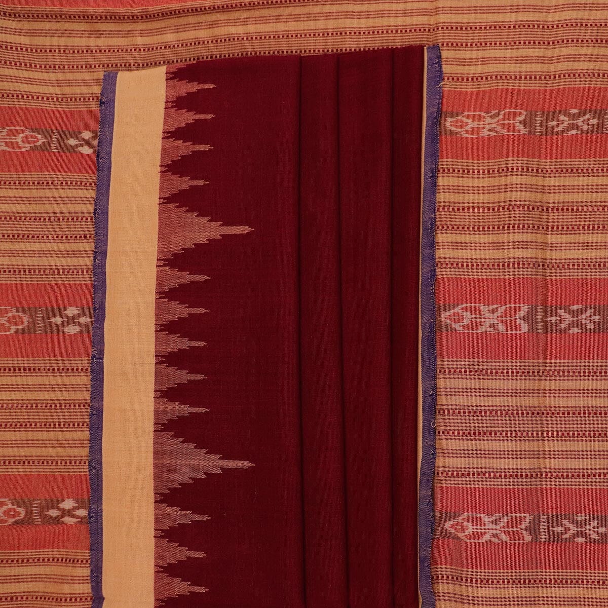 Handloom Sambalpuri Cotton Ikkat Saree Handloom Saree_Cotton Priyadarshini Handloom 