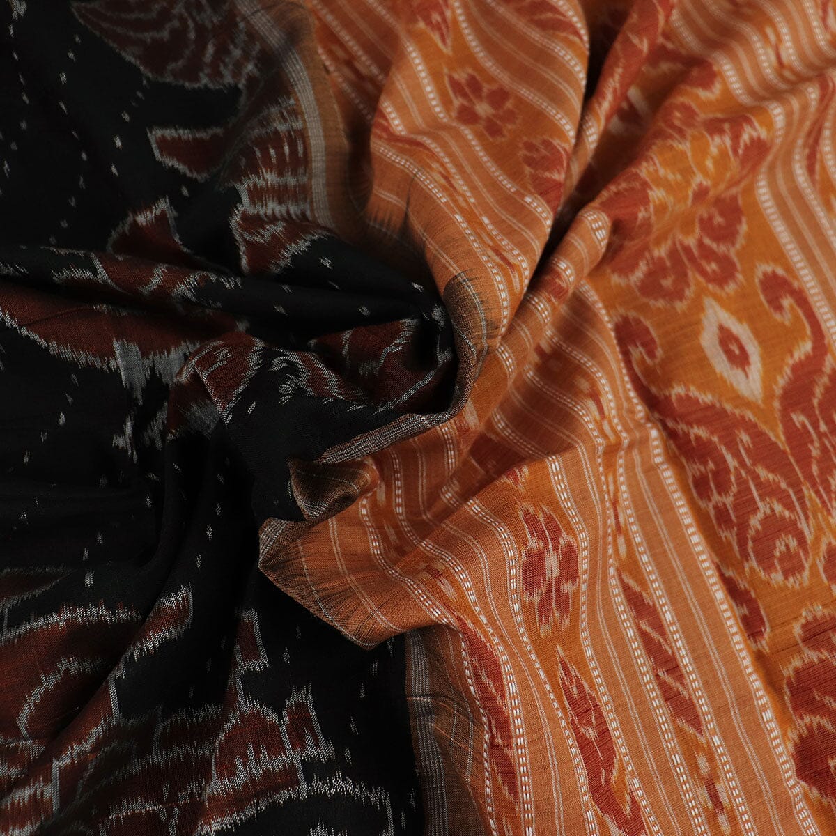 Handloom Sambalpuri Cotton Ikkat Saree Handloom Saree_Cotton Priyadarshini Handloom 