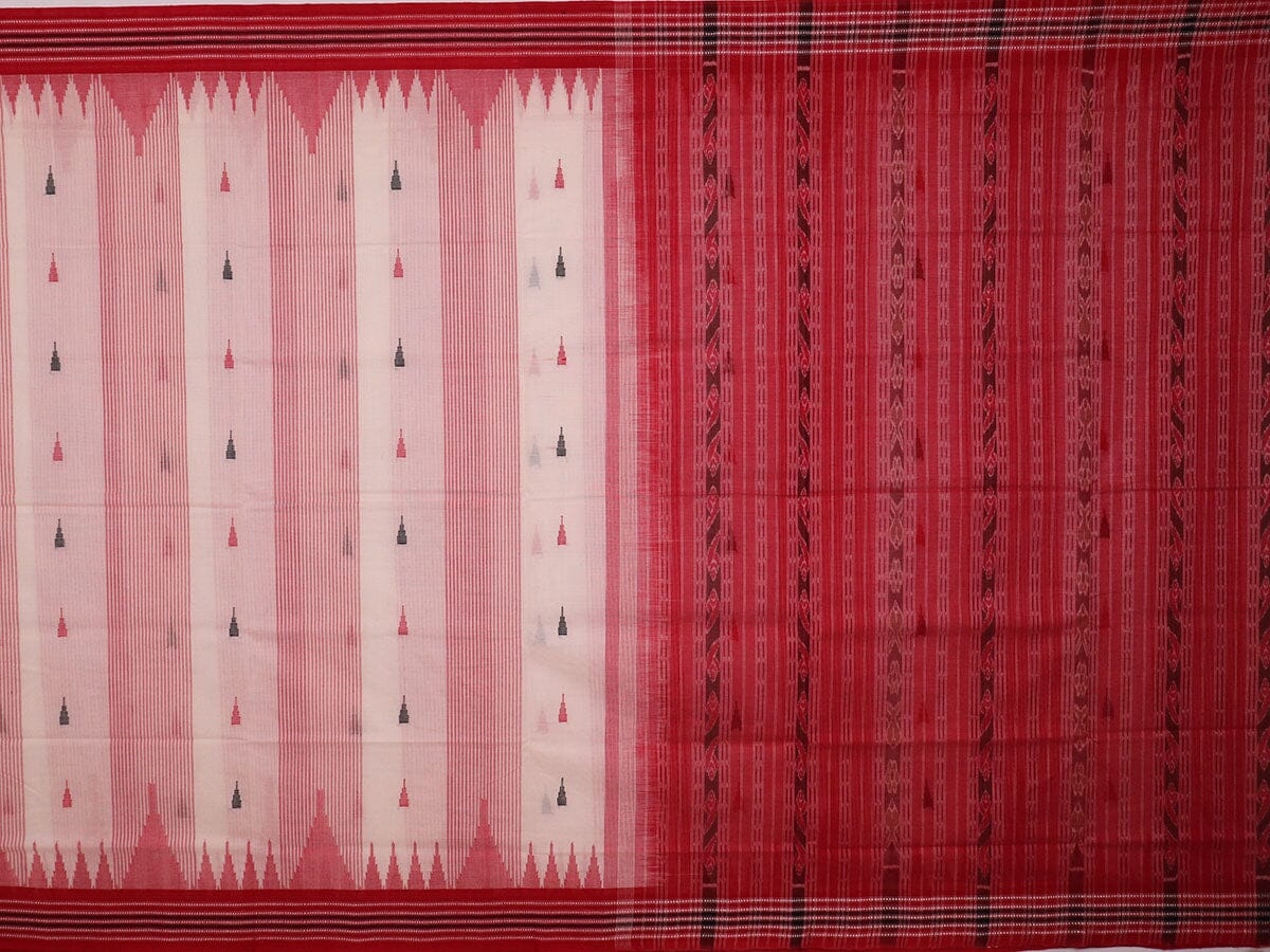 Handloom Sambalpuri Cotton Ikkat Saree Handloom Saree_Cotton Priyadarshini Handloom 