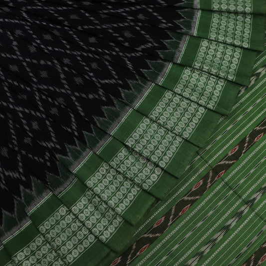 Handloom Sambalpuri Cotton Ikkat Saree Handloom Saree_Cotton Priyadarshini Handloom 