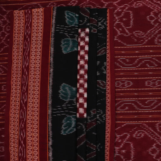 Handloom Sambalpuri Cotton Ikkat Saree Handloom Saree_Cotton Priyadarshini Handloom 