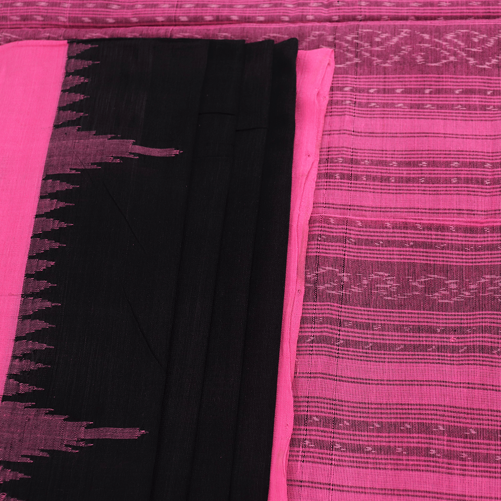 Handloom Sambalpuri Cotton Ikkat Saree Handloom Saree_Cotton Priyadarshini Handloom 