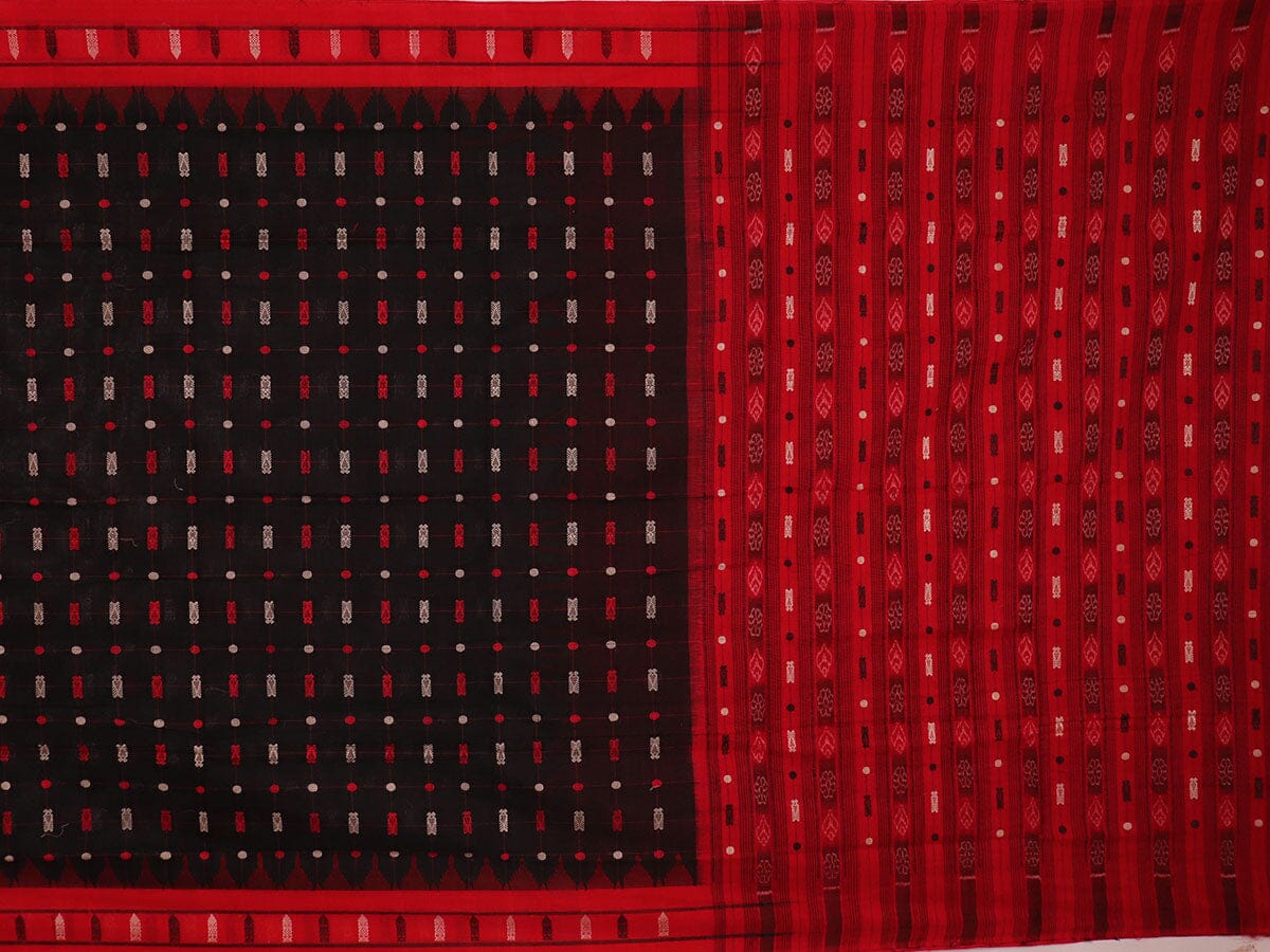 Handloom Sambalpuri Cotton Ikkat Saree Handloom Saree_Cotton Priyadarshini Handloom 