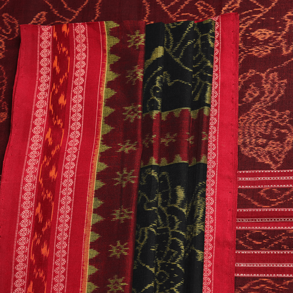 Handloom Sambalpuri Cotton Ikkat Saree Handloom Saree_Cotton Priyadarshini Handloom 