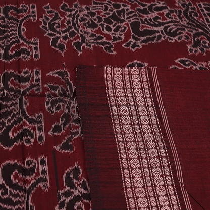 Handloom Sambalpuri Cotton Ikkat Saree Handloom Saree_Cotton Priyadarshini Handloom 