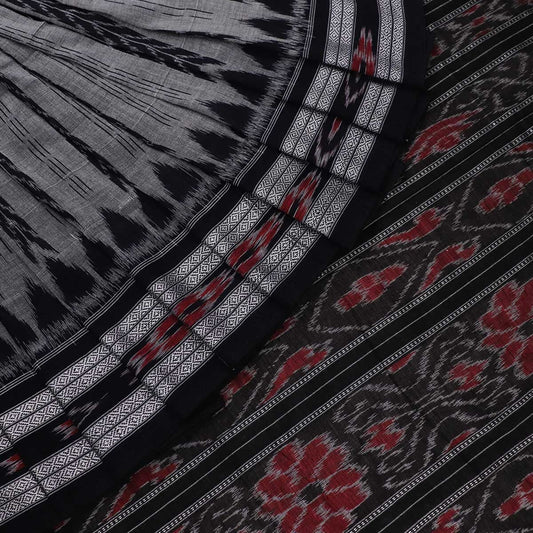 Handloom Sambalpuri Cotton Ikkat Saree Handloom Saree_Cotton Priyadarshini Handloom 