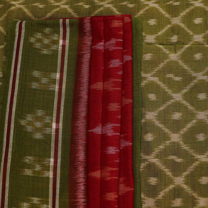 Handloom Sambalpuri Cotton Ikkat Saree Handloom Saree_Cotton Priyadarshini Handloom 