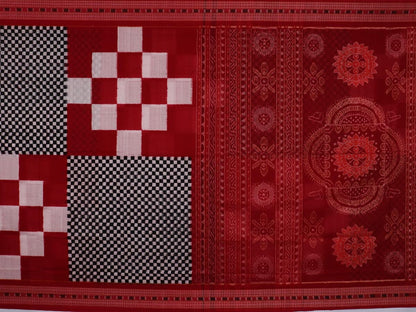 Handloom Sambalpuri Cotton Ikkat Saree Handloom Saree_Cotton Priyadarshini Handloom 