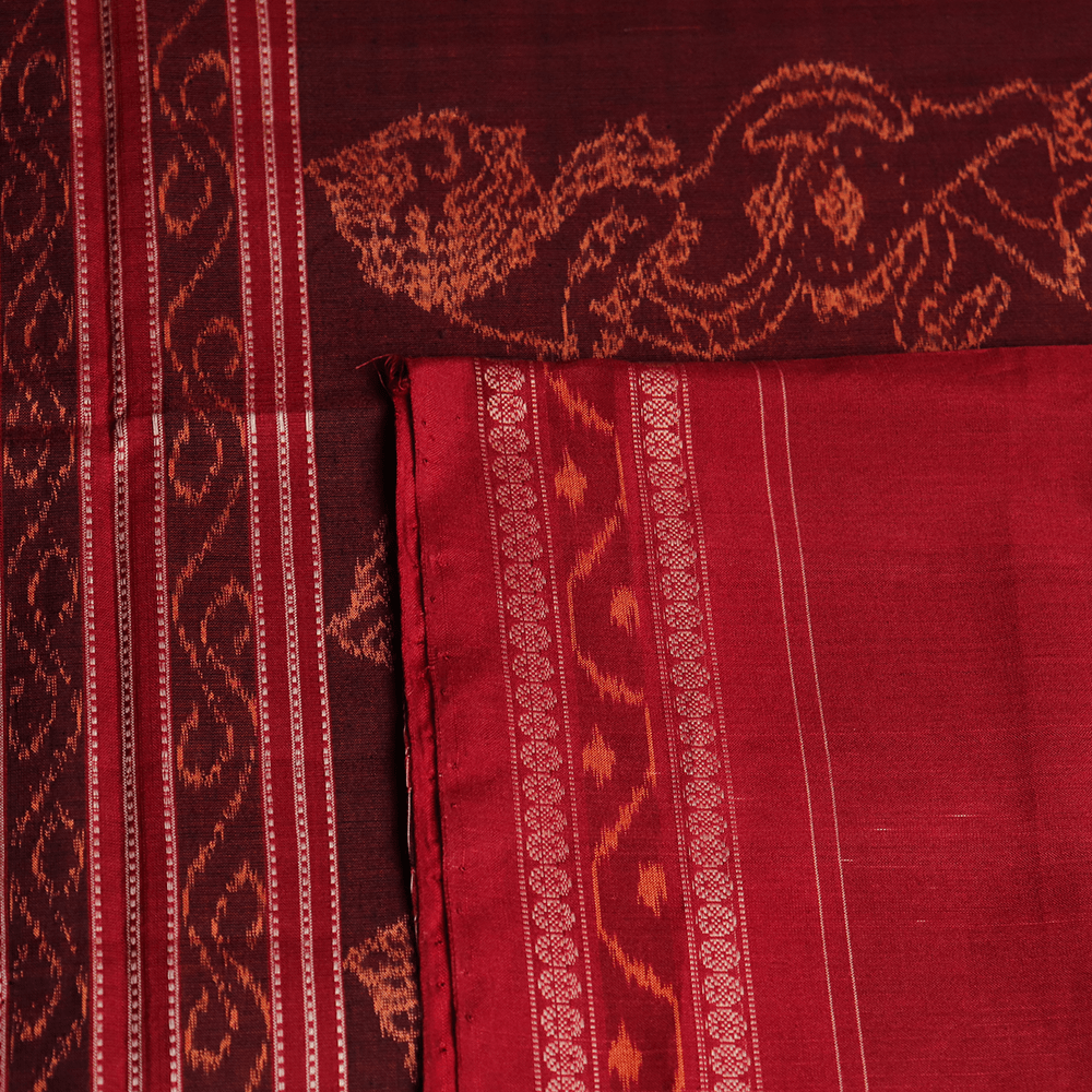 Handloom Sambalpuri Cotton Ikkat Saree Handloom Saree_Cotton Priyadarshini Handloom 