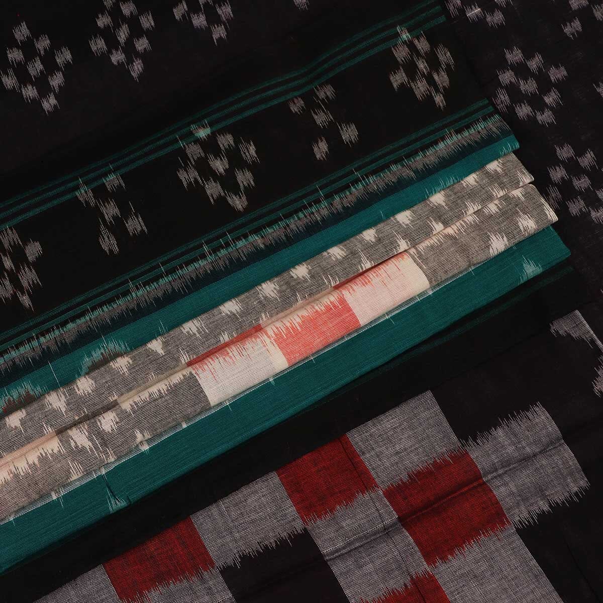 Handloom Sambalpuri Cotton Ikkat Saree Handloom Saree_Cotton Priyadarshini Handloom 